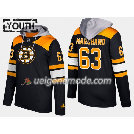Kinder Boston Bruins Brad Marchand 63 N001 Pullover Hooded Sweatshirt